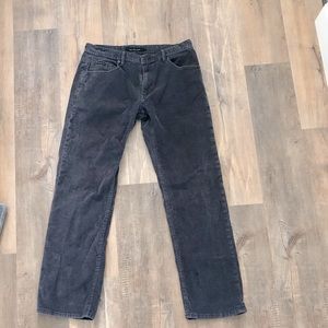 Calvin Klein Jeans gray corduroy pants